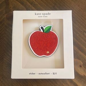 NWT Kate Spade Apple Sticker